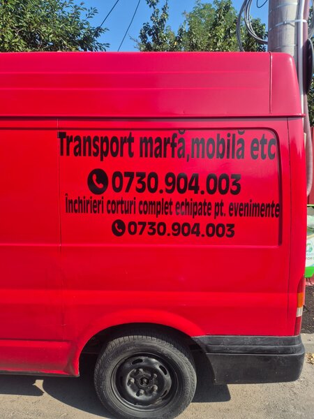 Transport marfa, mobila, orice aveti nevoie!